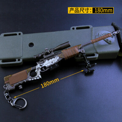 1/5 1:5 AWP gun BattleField4 Battleground Metal 5.7inch