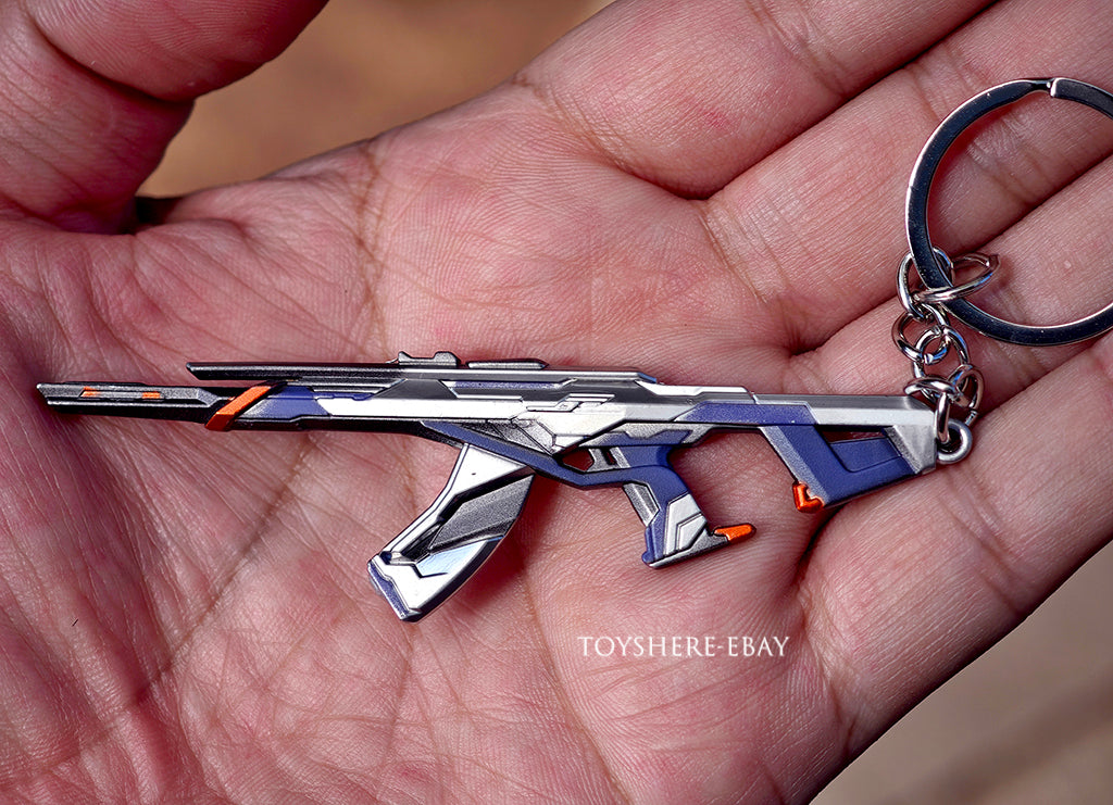 Mini gun VALORANT BlastX Spectre Metal keychain toy 9cm 1/12