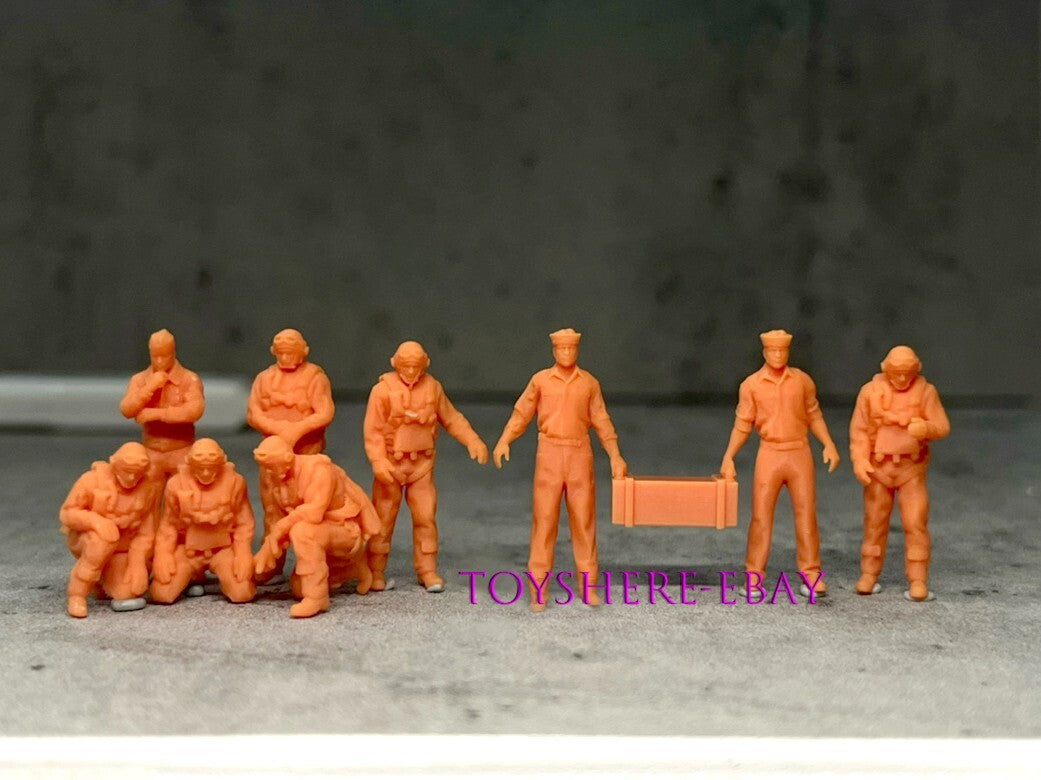 1/72 1/48 FIGURES WW2 US pilot Aerial bomb Army SOLDIER Battlefield5 diorama