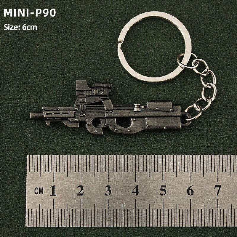 mini TOY GUN Mini weapon keychian gift metal 7cm BATTLEFIELD5
