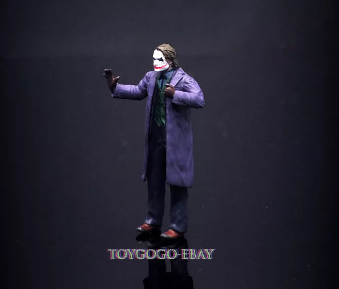 3D PRINT people 1/87 Joker bomb purple fit 1:87 car street stand hand painted