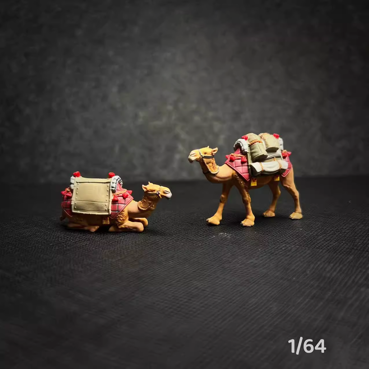 1/64 figure animal camel model 3D Print fit 1:64 car diorama