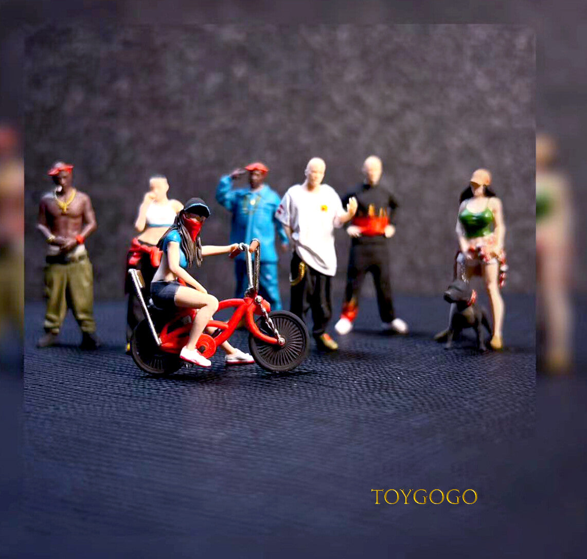 3D PRINT 1/64 USA STREET ROCKER performs fit 1:64 car street