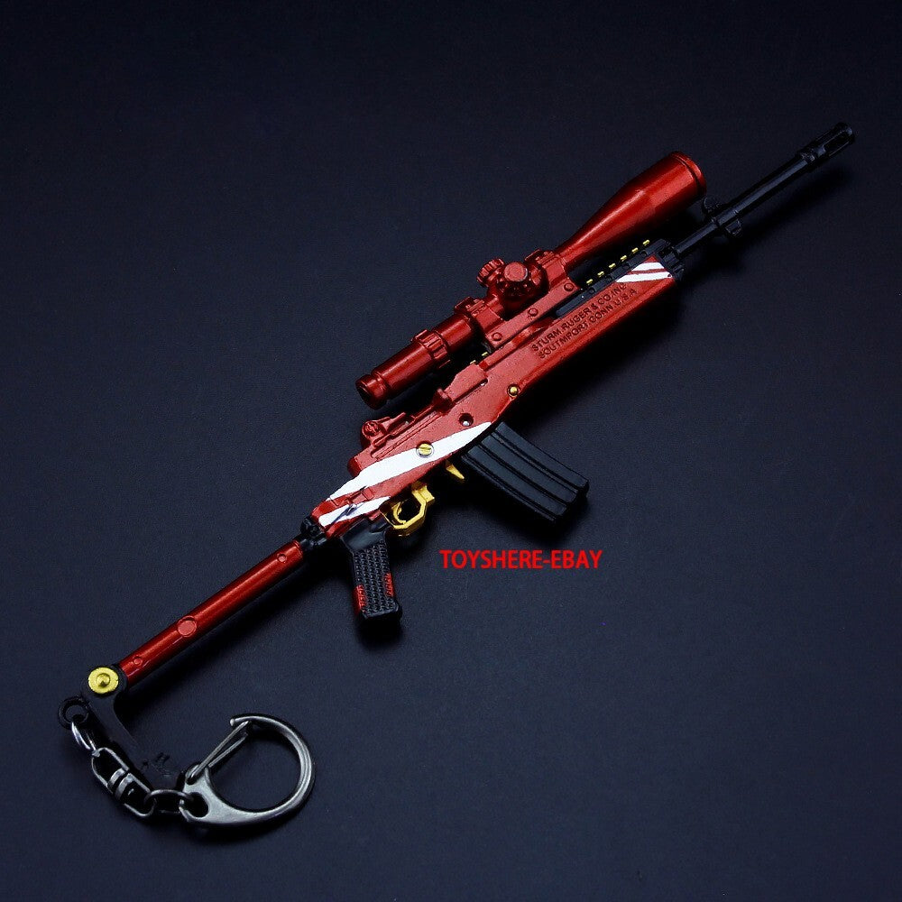 1/5 nice GIFT toy mini gun MINI-14 GUN BattleField4 Battleground Keychain