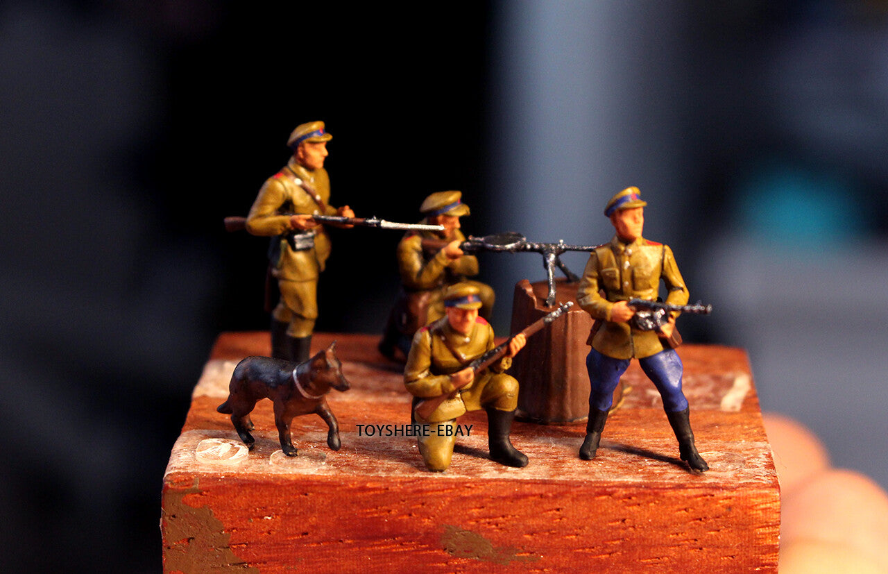 1/72 TANK 1:72 WW2 Russia Soldiers red army battlefield5 ZVEZDA