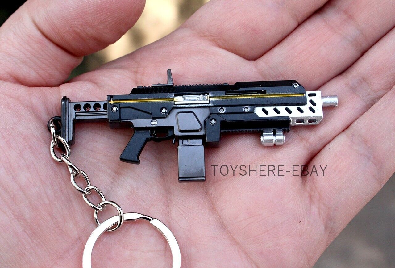 1/12 mini gun Cyber Horizon Strike Rifle for Extreme SurVoidbreake key chain 9cm