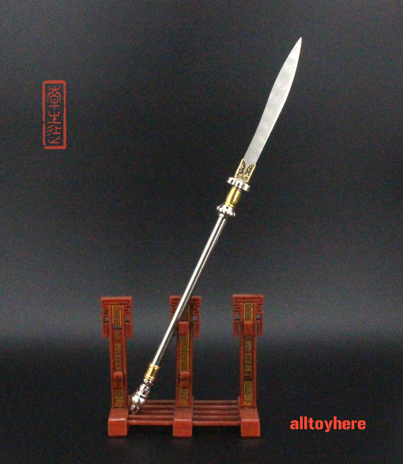 1:6 Dynasty Warriors chinese sword D3 Monk weapon Metal spear 25CM ɮ±øËSµ¶ SHOGUN 2