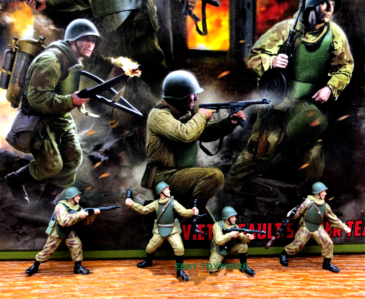 1/72 TANK 1:72 WW2 cold war RUSSIA Rangers SOLDIER battlefield5