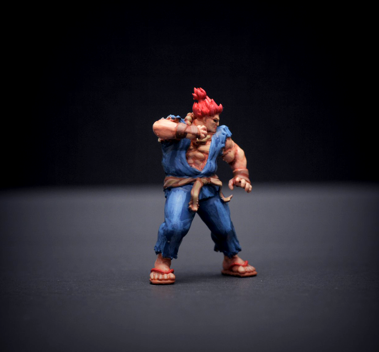 1/43 1/64 figure SF Gouki ¥¹¥ȥê©`¥ȥե¡¥¤¥¿©` Hot Game Street fit 1:64 car stand