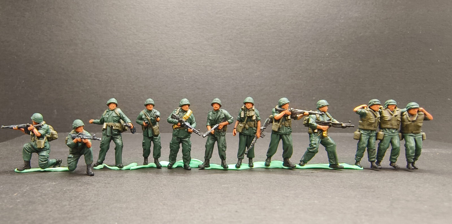 1/72 TANK 1:72 WW2 USA Vietnam war Soldiers military toy TotalWar diorama