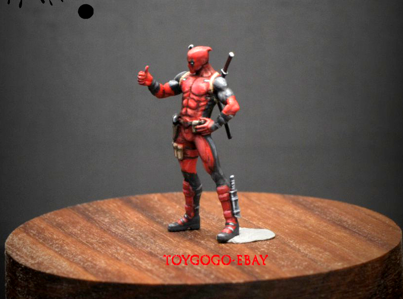 1/64 figure USA HERO Wade Winston Wilson pool Mutants 1:64 CAR street diorama