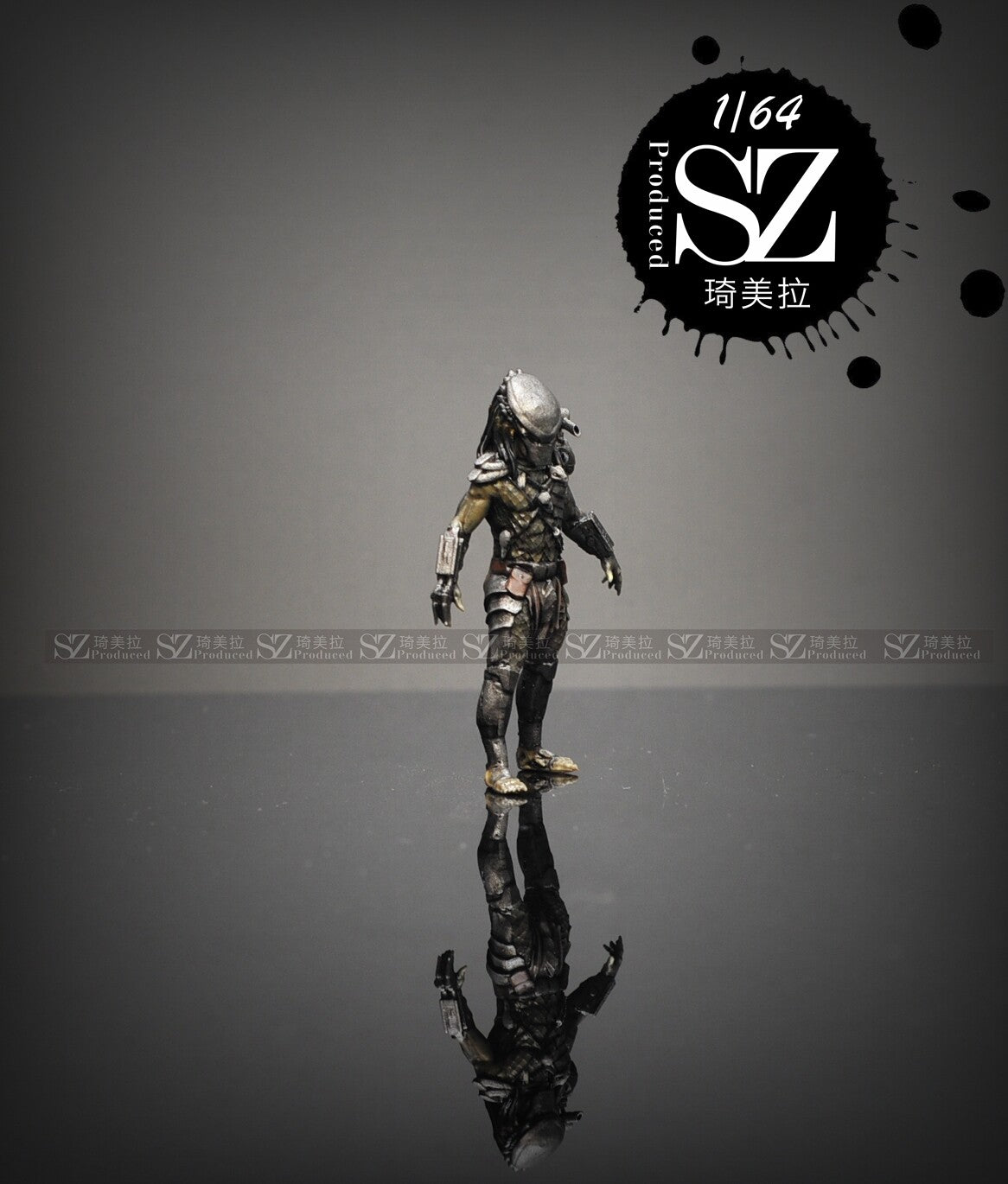 Miniature figure TOY 1/64 people The Xenomorph diorama