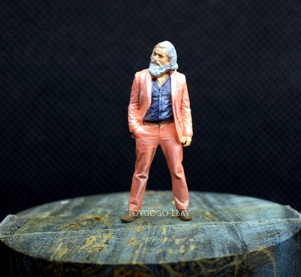 1/43 1/64 3D figure COOL USA UNCLE HERO Father man Hannibal fit 1:64 car Diorama
