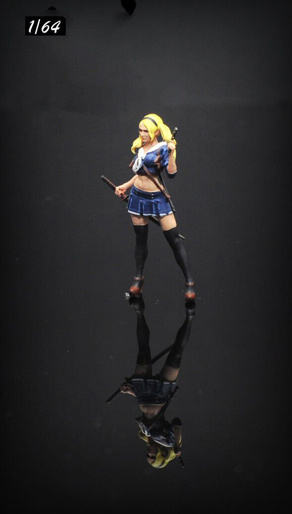3D PRINT 1/64 sexy girl Sucker Punch baby doll HOT MODEL star 1:64 CAR street