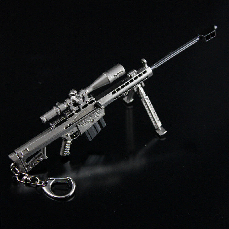 1/6 M82A1 Sniper rifle gun Battlegrounds BattleField4 Assemble metal 21cm