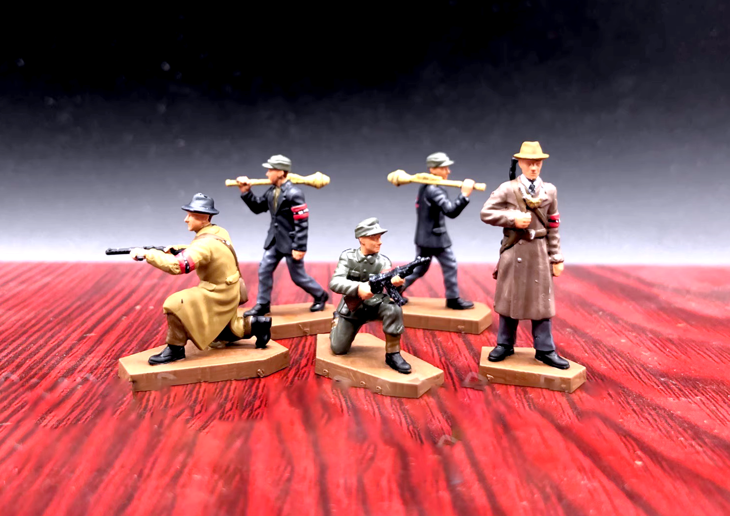 1/72 TANK 1:72 WW2 Germany SOLDIER The Battle of Berlin battlefield5 ZVEZDA