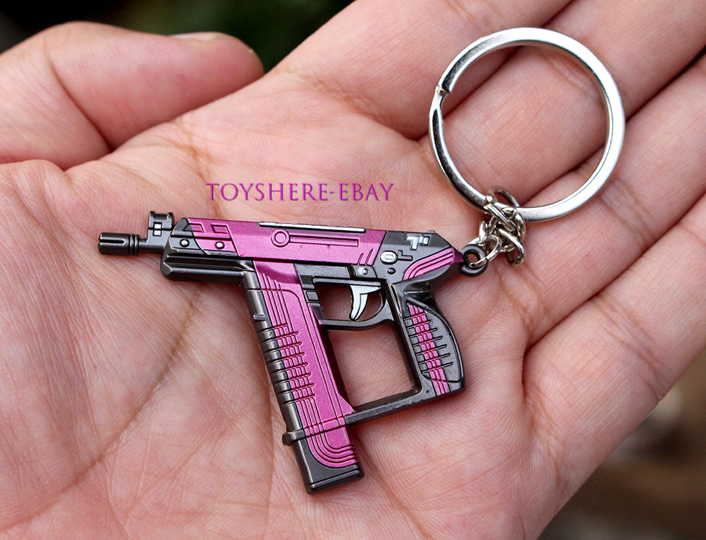 TOY VALORANT Vintage Steam Powered Gun BattleField metal keychain gift