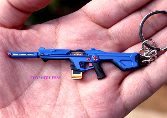 Mini gun VALORANT Phantom - Arcade Gaming M4 Metal keychain toy 9cm 1/12