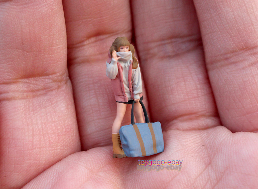 MINIATURE 1/64 FIGURE YOUR LOVELY GIRL FRIEND DIORAMA