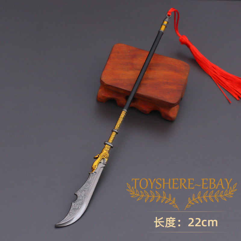 TOY 1/6 1:6 chinese sword cold weapon three kingdoms knight katana Metal