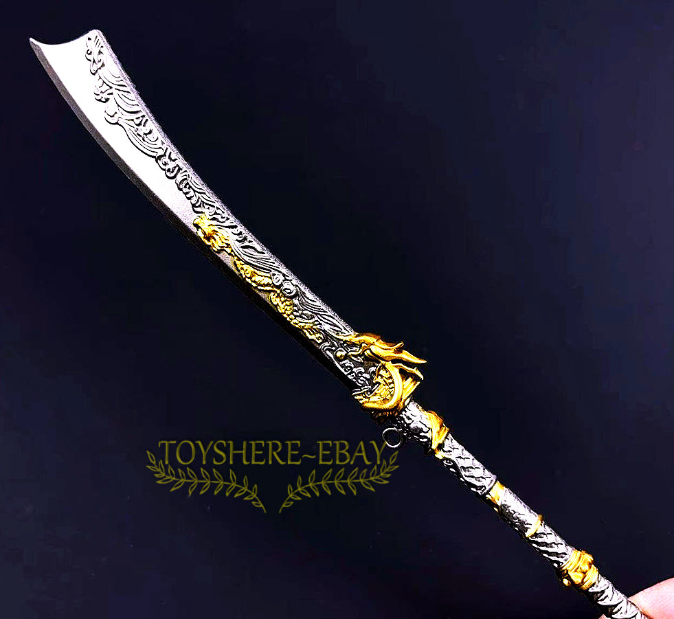 TOY 1/6 1:6 chinese sword cold weapon three kingdoms knight katana Metal