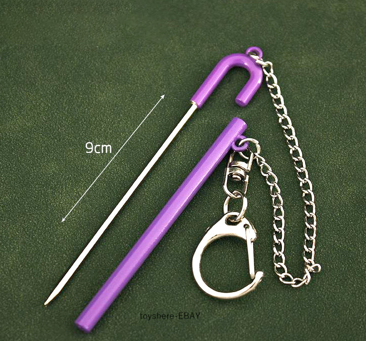 1/12 TOY mini swords ONE PIECE Katana Zoro key chain 9cm
