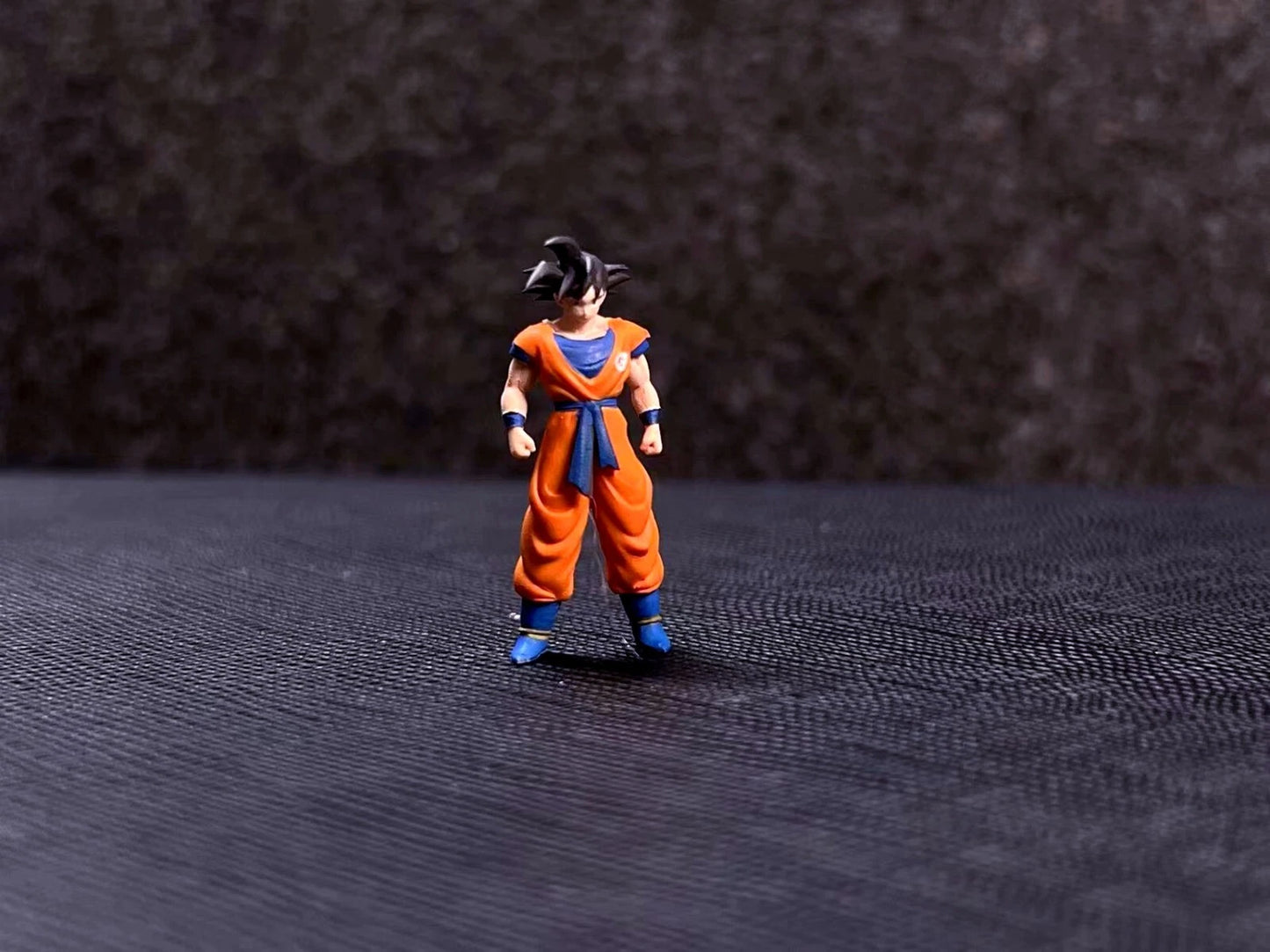 3D PRINT TOY 1/64 figure Hot Anime DRAGON Son Goku fit 1:64 car stand