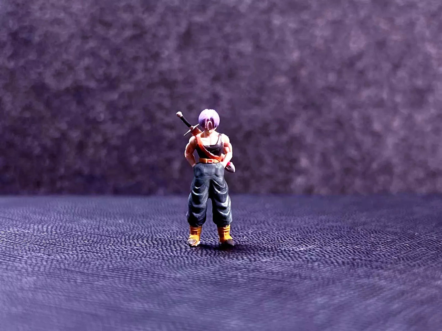 3D PRINT TOY 1/64 figure Hot Anime DRAGON Son Goku fit 1:64 car stand