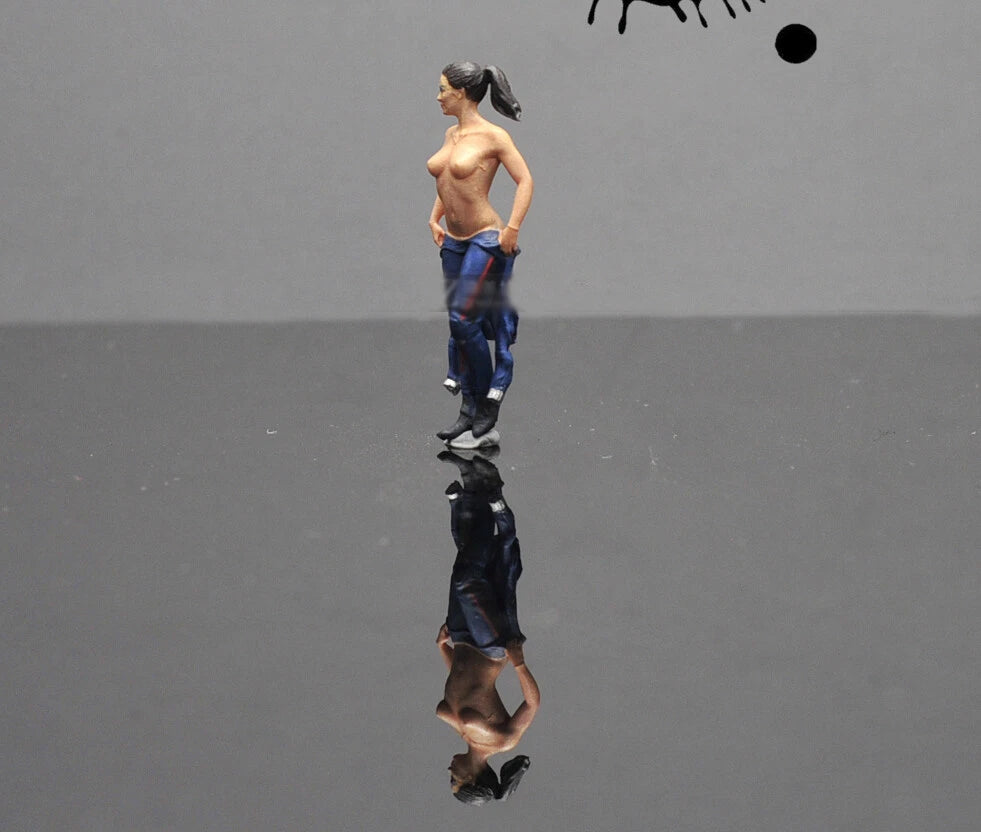 3D Print 1/64 figure Justice Super man Flash Wonder Woman fit diorama model