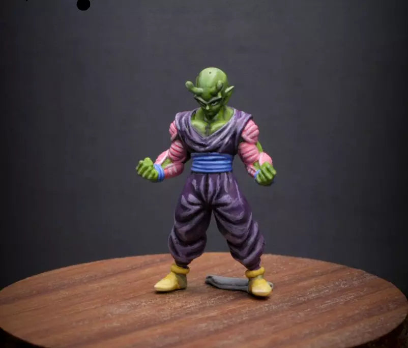 3D Print 1/64 Goku Vegeta Piccolo Dragon figures fit 1:64 car Street