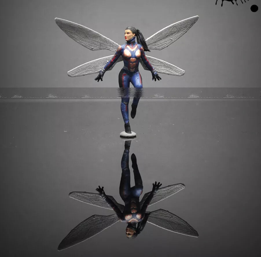 3D Print 1/64 figure Justice Super man Flash Wonder Woman fit diorama model