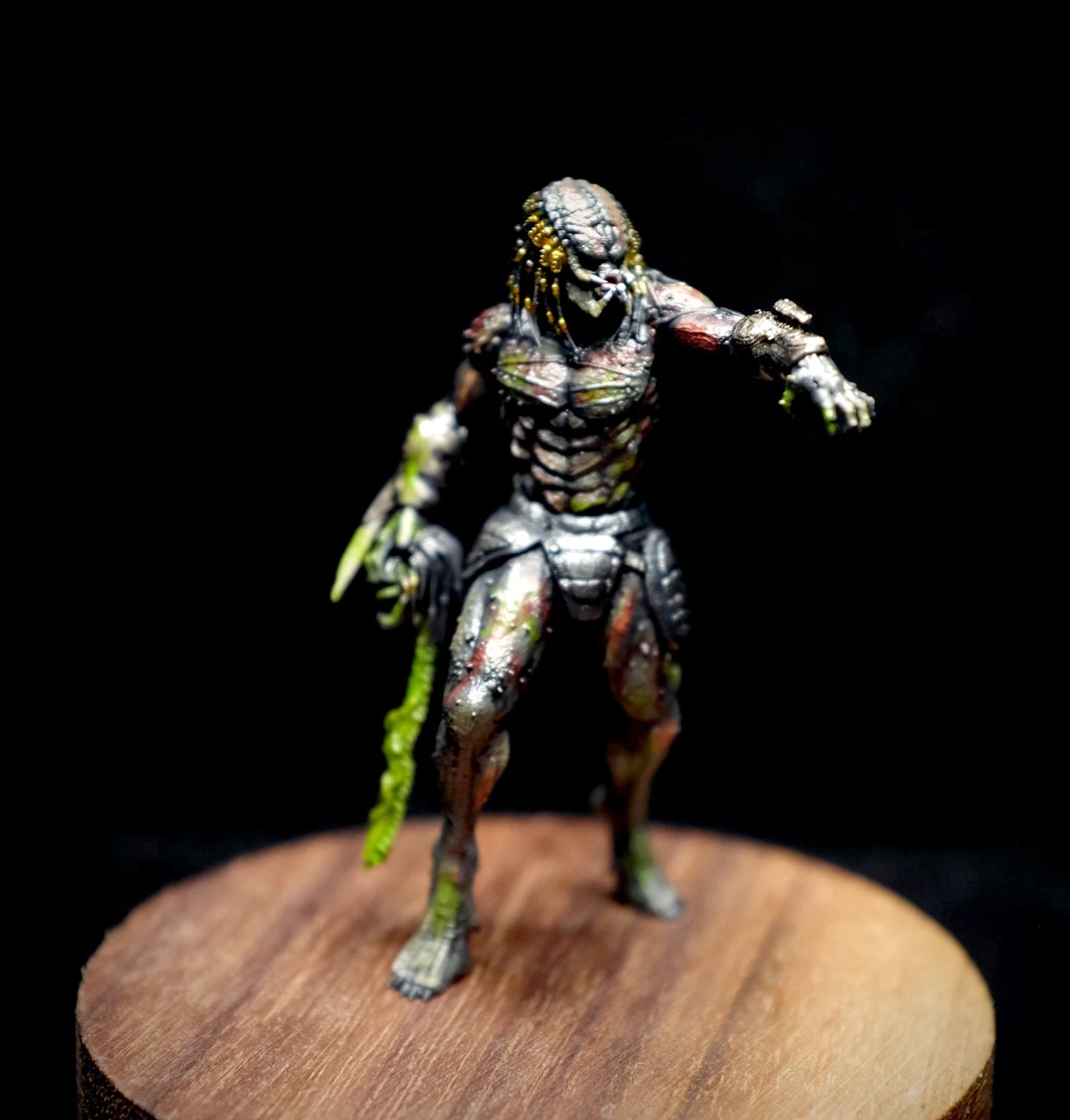 3D PRINT 1/64 alien soldier Science fiction film fit 1:64 car street stand