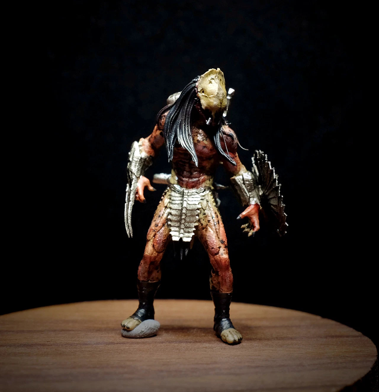 3D PRINT 1/64 alien soldier Science fiction film fit 1:64 car street stand