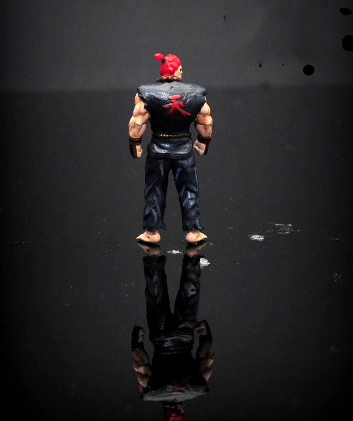 3D Print 1/64 figures TEKKEN fighter cool man boxer fit 1:64 fit car diorama