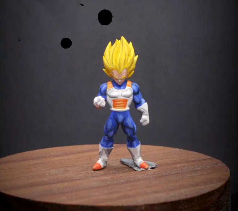 3D Print 1/64 Goku Vegeta Piccolo Dragon figures fit 1:64 car Street
