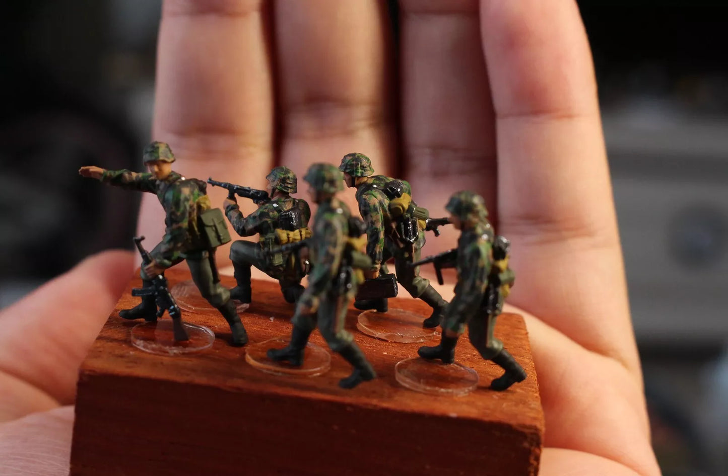 1/72 TANK 1:72 WW2 GERMANY 5PCS SOLDIER Operations battlefield5 ZVEZDA