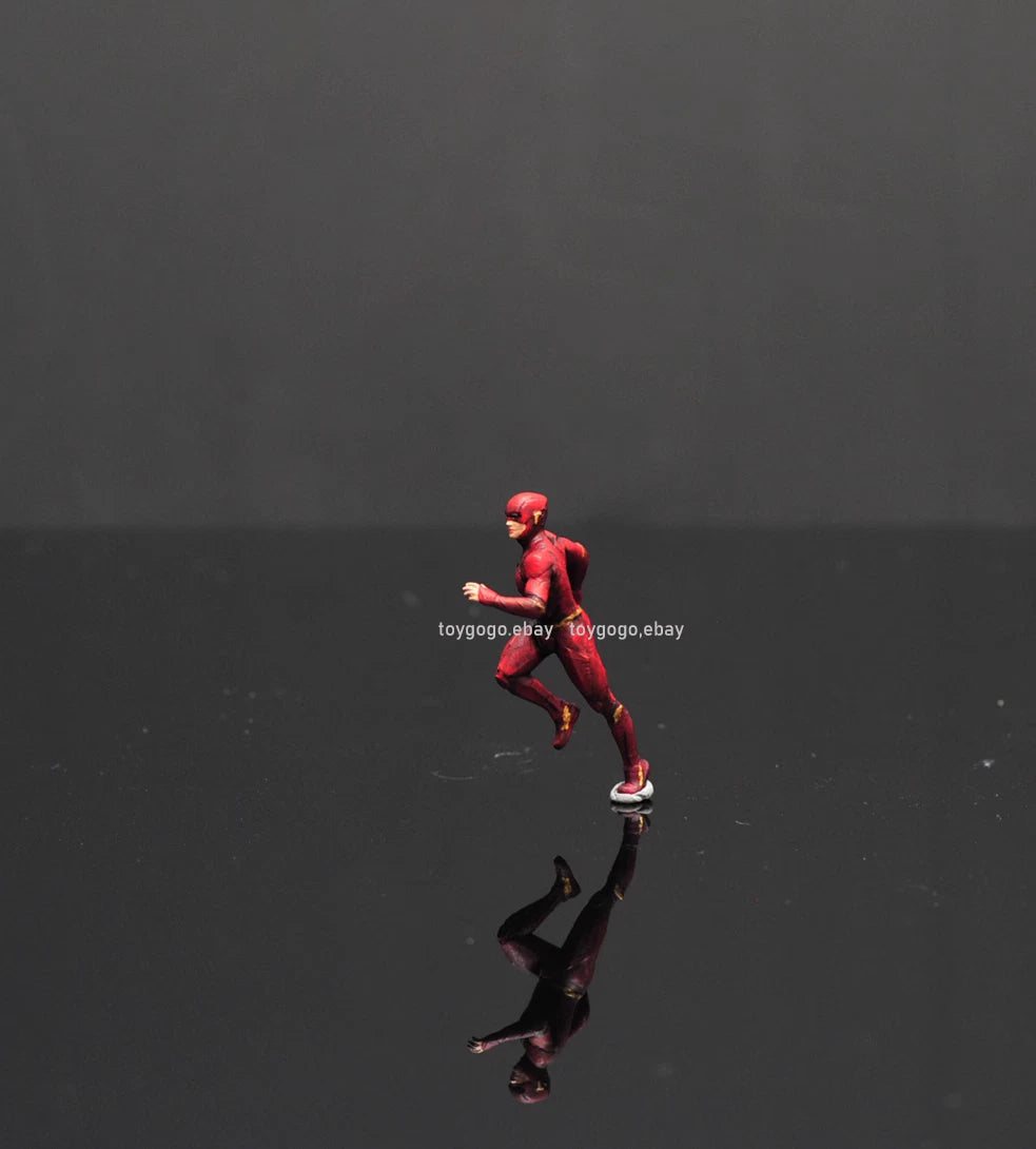 3D Print 1/64 figure Justice Super man Flash Wonder Woman fit diorama model