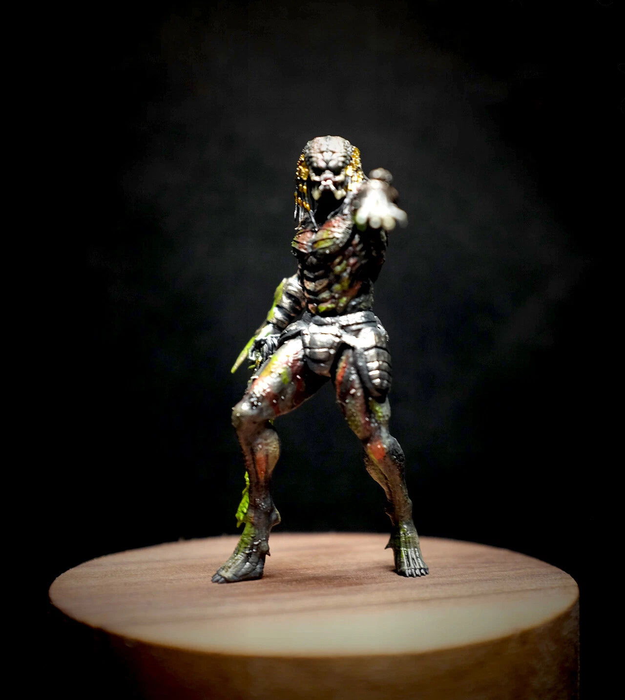 3D PRINT 1/64 alien soldier Science fiction film fit 1:64 car street stand