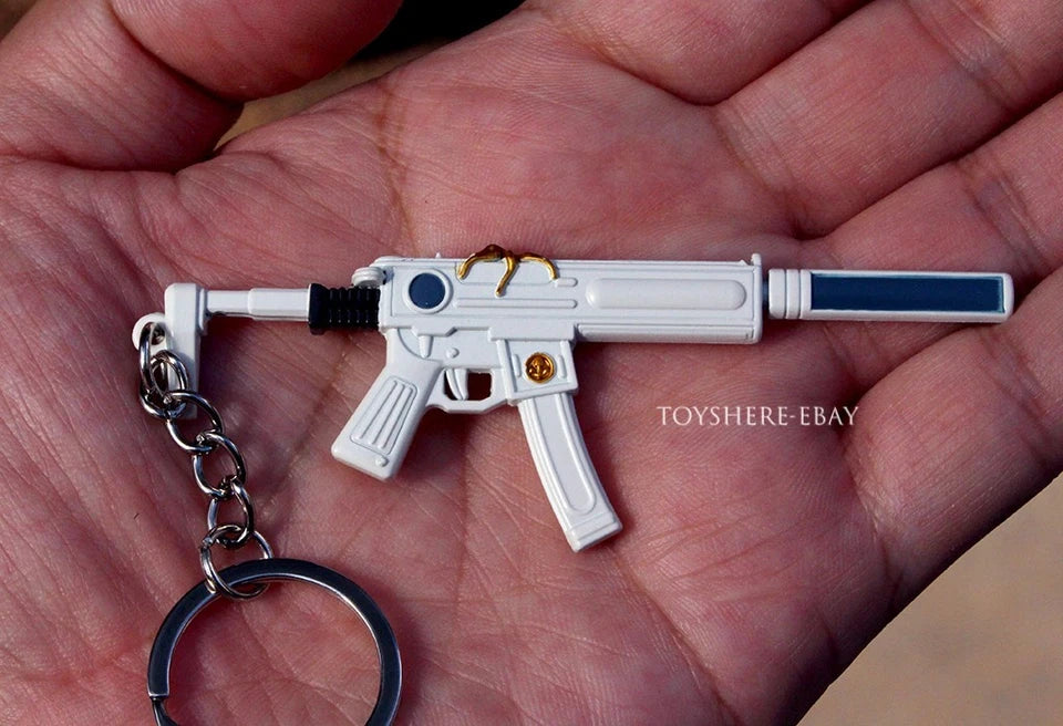 Mini gun VALORANT K/TAC Vandal Orion Star Metal keychain toy 9cm 1/12