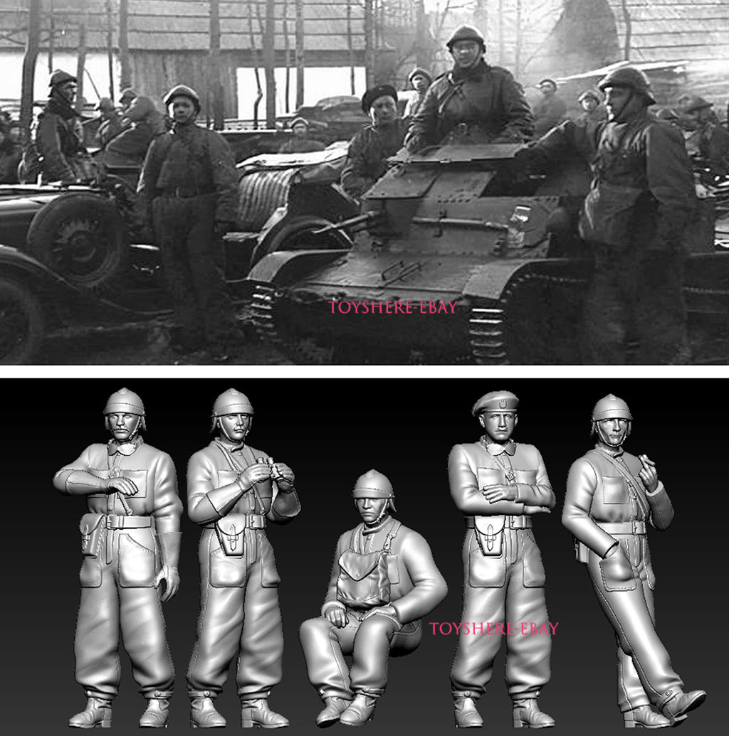 1/72 1/48 WW2 Polish Soldier Period Uniform & Equipment