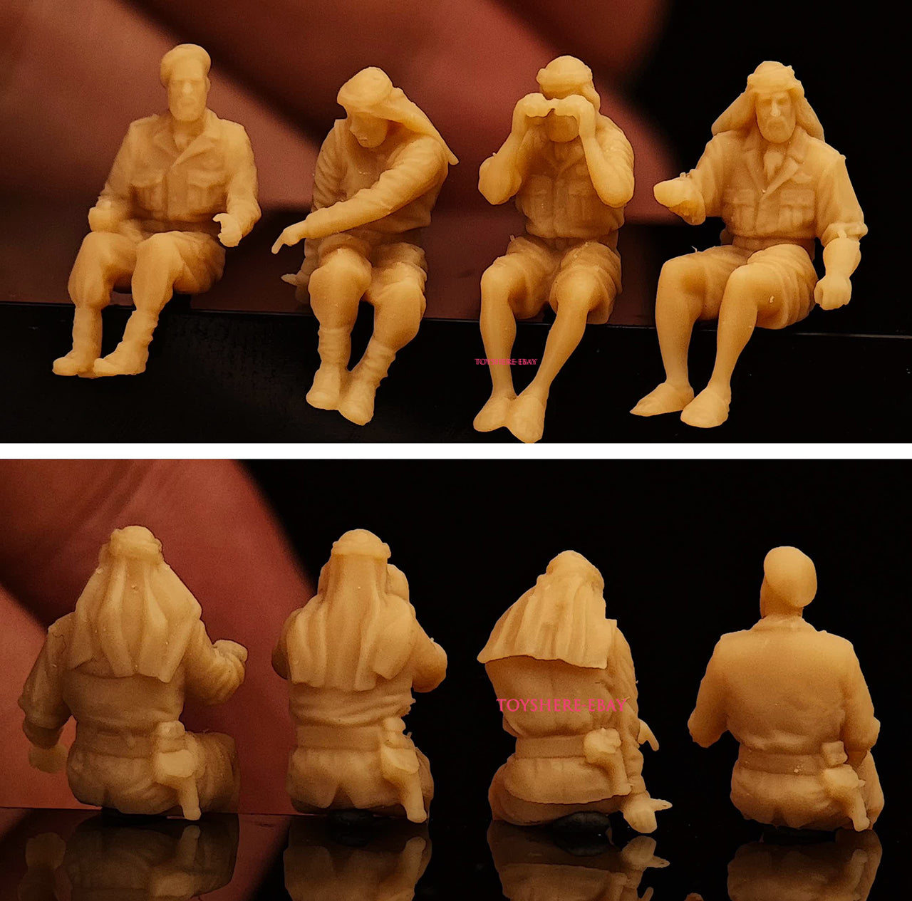 1/72 1/48 WWII North Africa UK SAS Raiding Armed Jeep Attacking German AiRFIELD