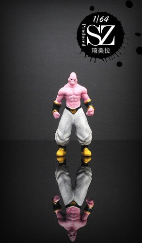 3D Print 1/64  Majin Buu Goku Dragon figure fit 1:64 car Mini Sand