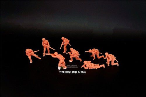 3D Printed 1/72 WWII German Armored Bombardier 8-Person Plain Model NEW£¡