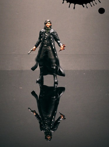 1/64 Vampire Hunters Helsing 3D Print people TOY  fit 1:64 car mini sand