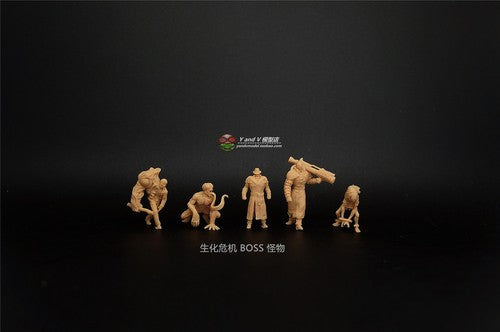 3D Printed 1/72 Games Resident Evil Boss Monster 5-Player Plain Model NEW£¡