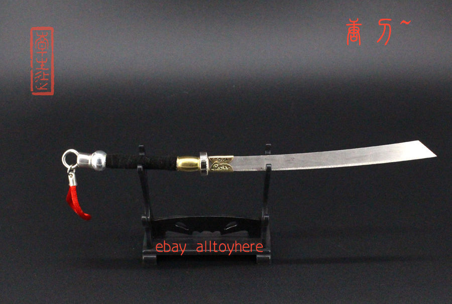 TOY 1/6 1:6 chinese sword cold weapon three kingdoms knight katana Metal soldier