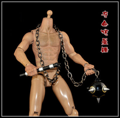 Fit 1/6 Figure Meteor Hammer Chinese sword weapon Blood Zombies Metal Á÷ÐǴ¸