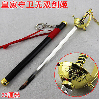 League of Legends Night Raven Blade Waltz Fiora sword full Metal 23cm