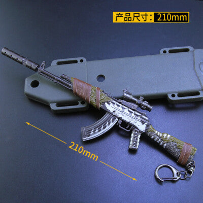 1/5 1:5 RUSSIAN AK47 AKM gun BattleField4 Battleground Metal 5.7inch
