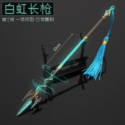 TOY 1:5 1/5 Chinese Sword spear weapon  METAL